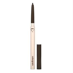Eyeliner Shade Re-Forming Slim Pencil Liner 02 Dark Brown, 0.004 oz (0.12 g) E1